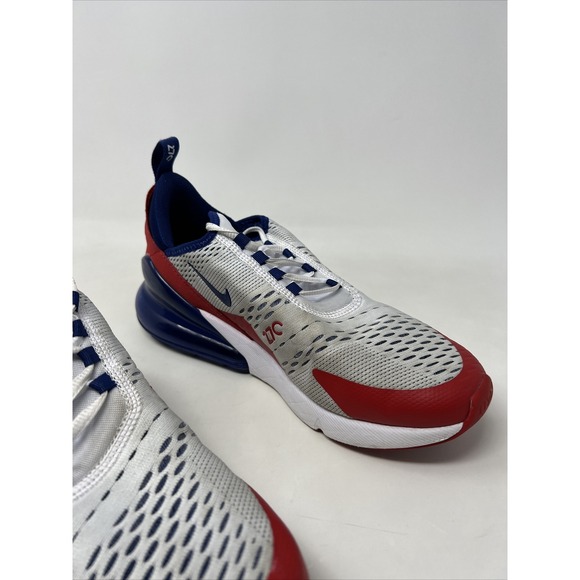 Nike Air Max 270 USA Mens Size 8 Running Shoes Sneakers Red White Blue Olympic main image 9